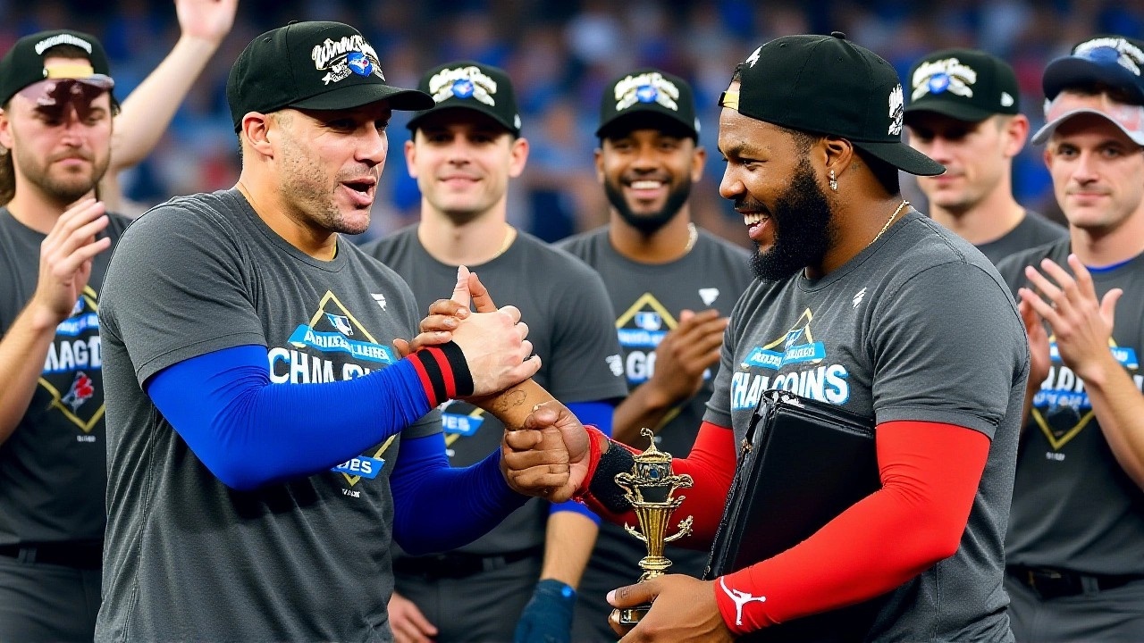 Schneider and Guerrero Jr. Launch Back-to-Back Leadoff HRs to Give Blue Jays 2-0 Edge in World Series Game 5